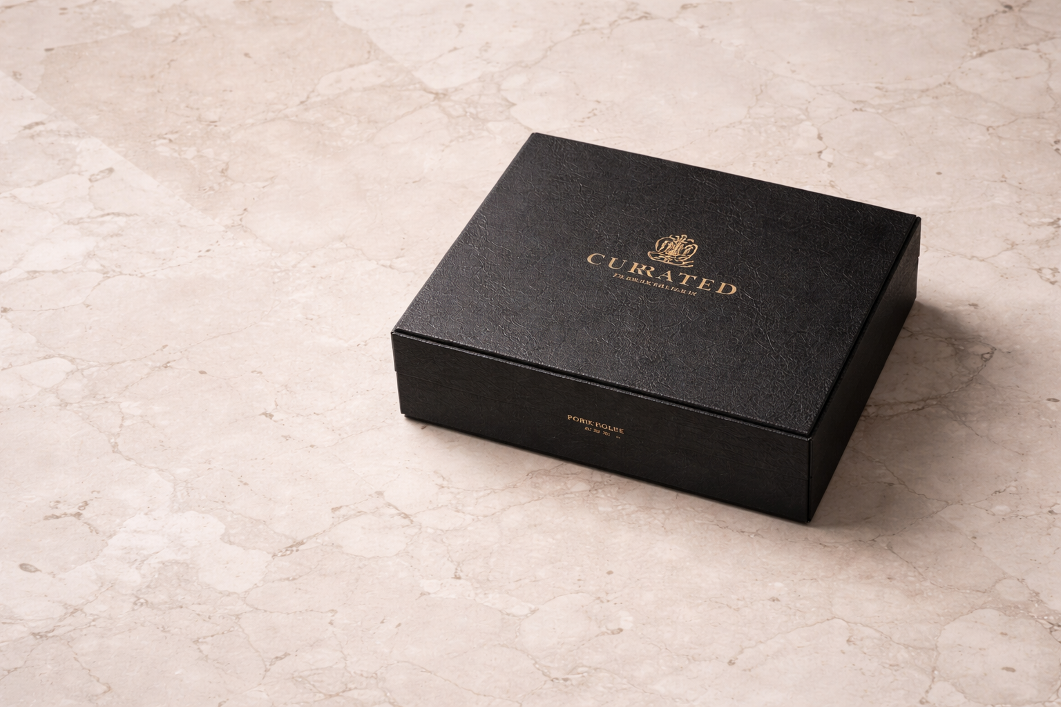 Premium portfolio box luxury presentation